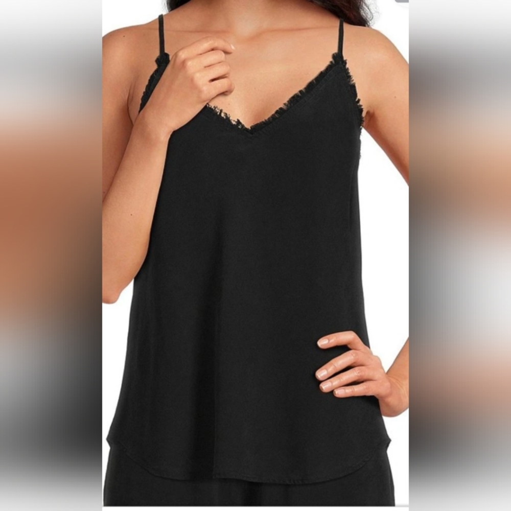 Cloth & Stone Fringed Tank